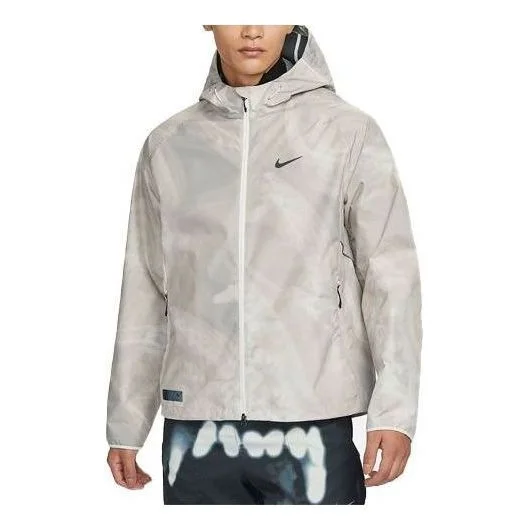 Nike Storm-FIT Running Division Running Jacket 'Grey White' FB8551-030 - 1