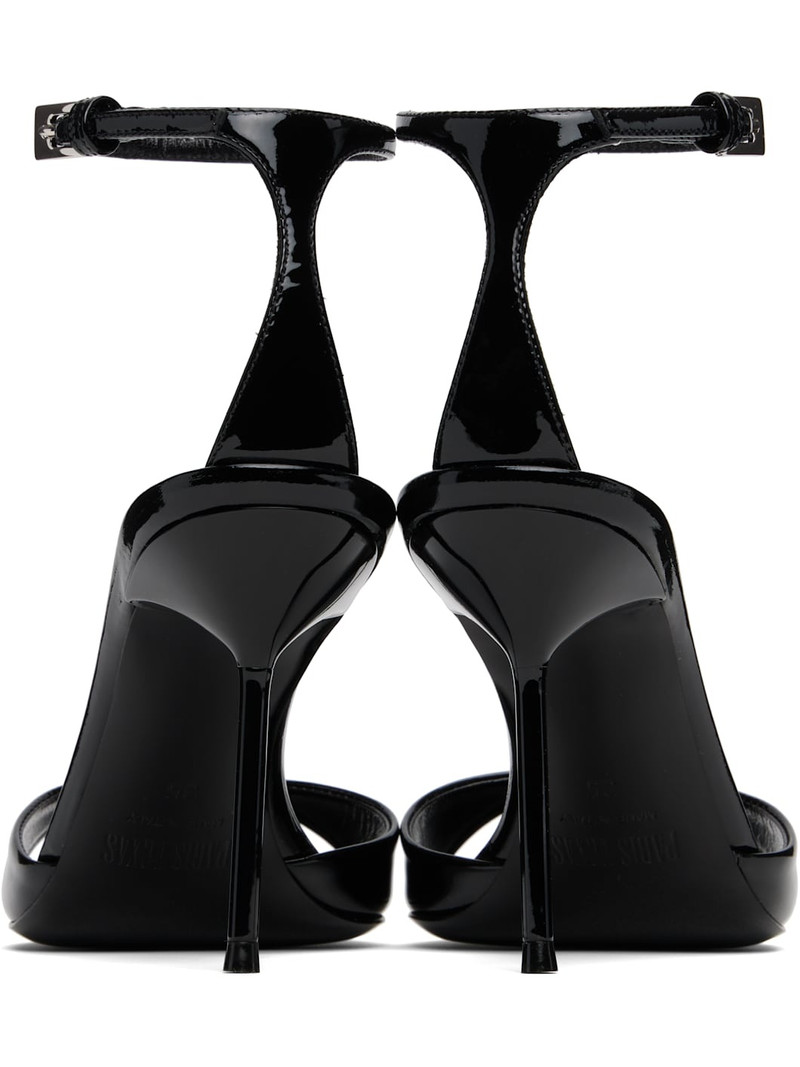 Black Lidia 90 Heeled Sandals 2