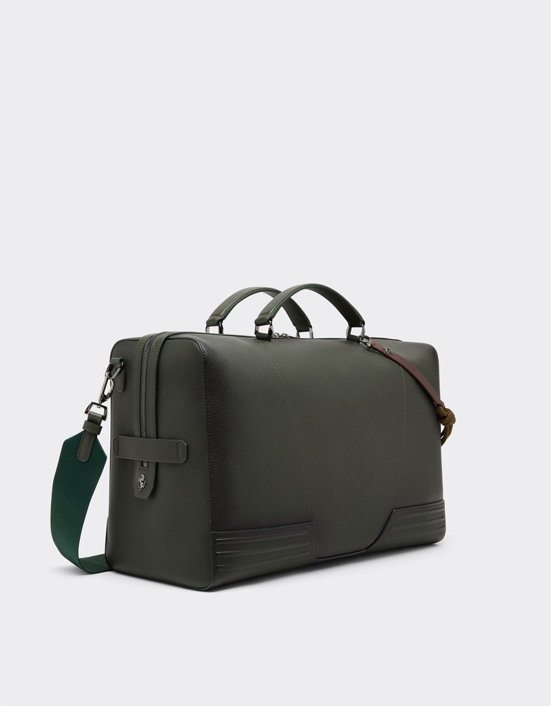 Reconditioned by Ferrari GT soft duffle bag in gradient-effect leather with scoubidou detail 4