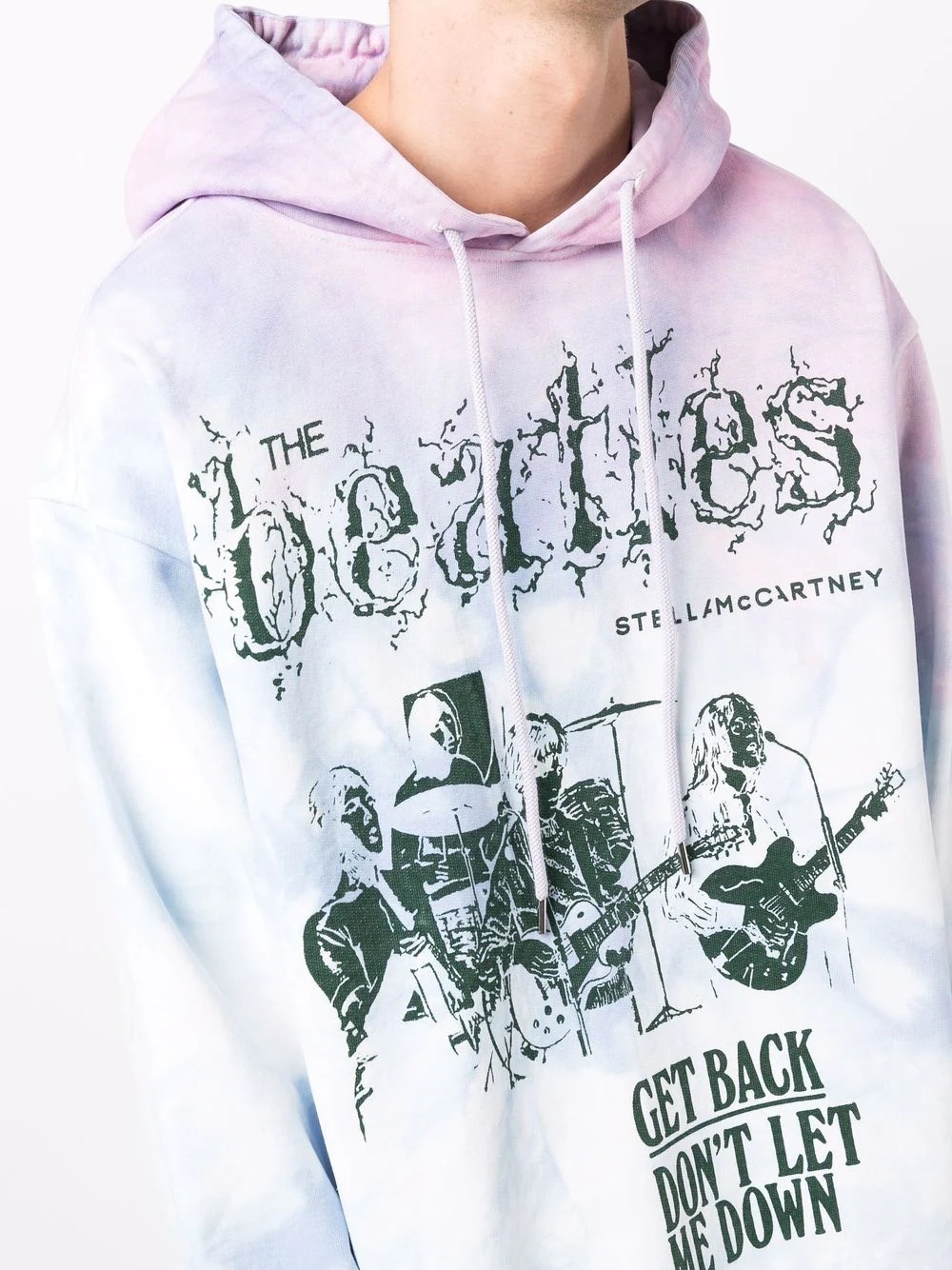 x The Beatles tie-dye hoodie - 6