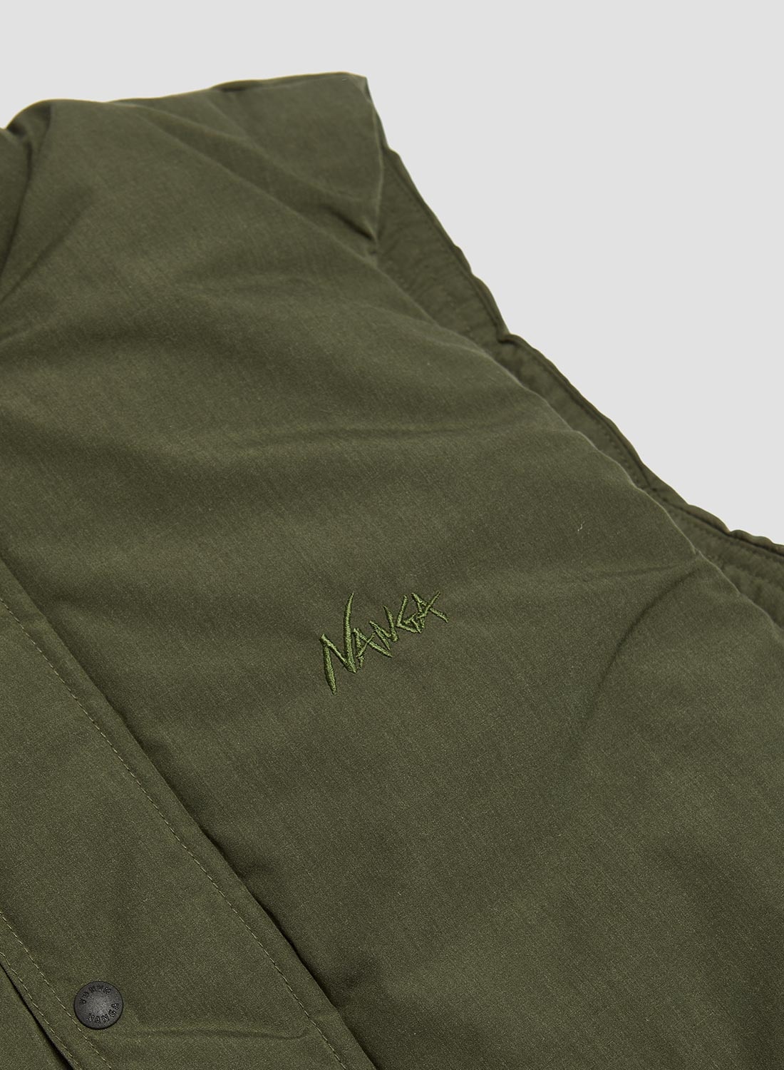 Nanga Hinoc Down Vest in Khaki - 4