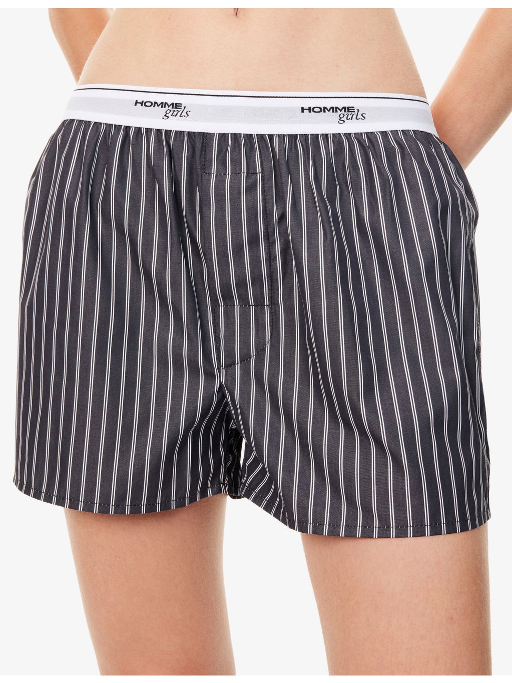 Branded-waistband semi-sheer mesh shorts - 5