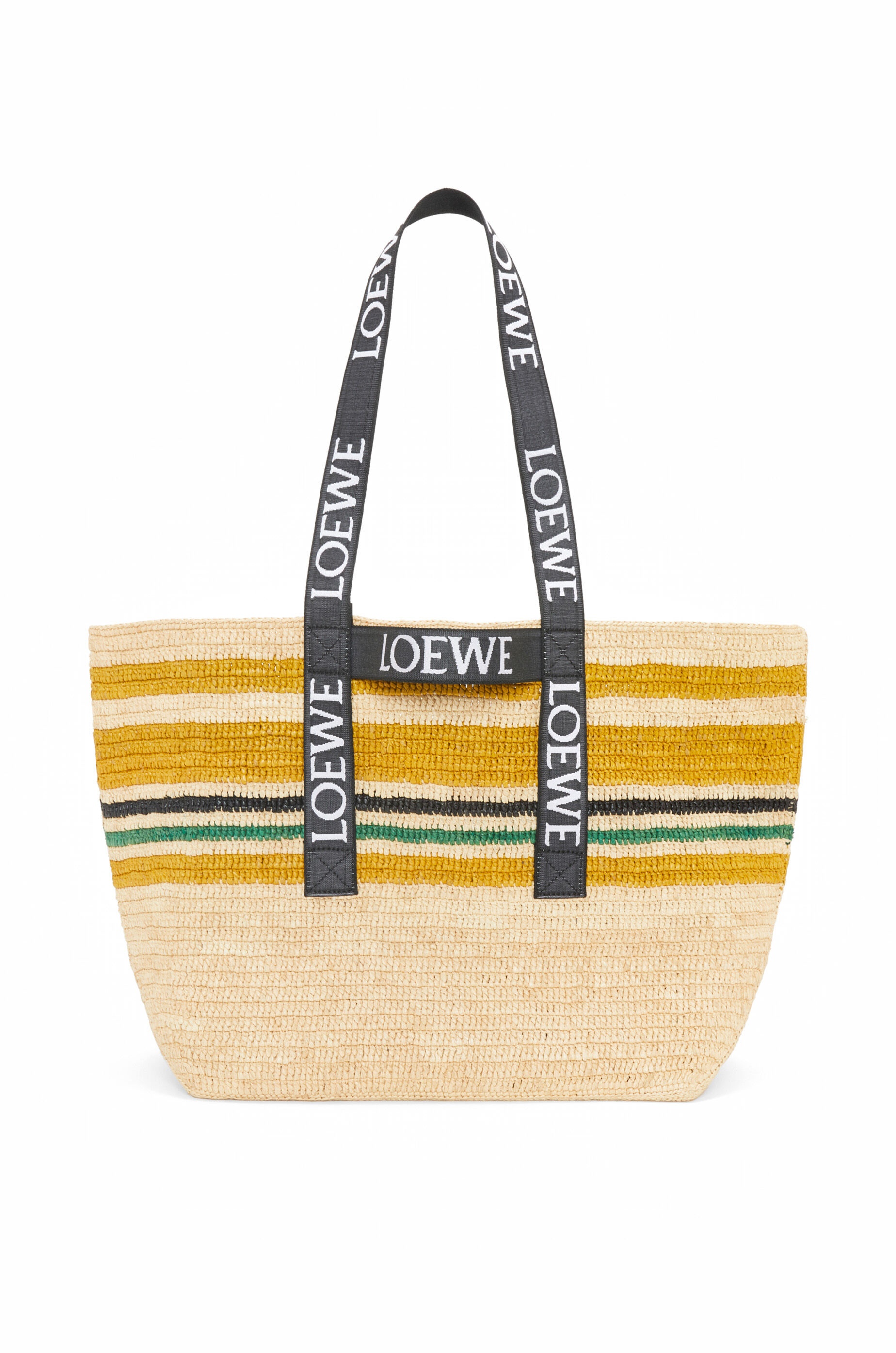 Fold Shopper in raffia - 1