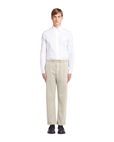 Prada Garment-dyed cotton pants outlook