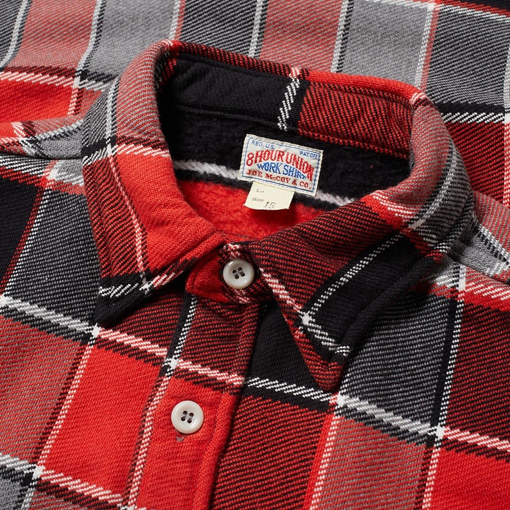 The Real McCoy's 8HU Napped Flannel Shirt - 2