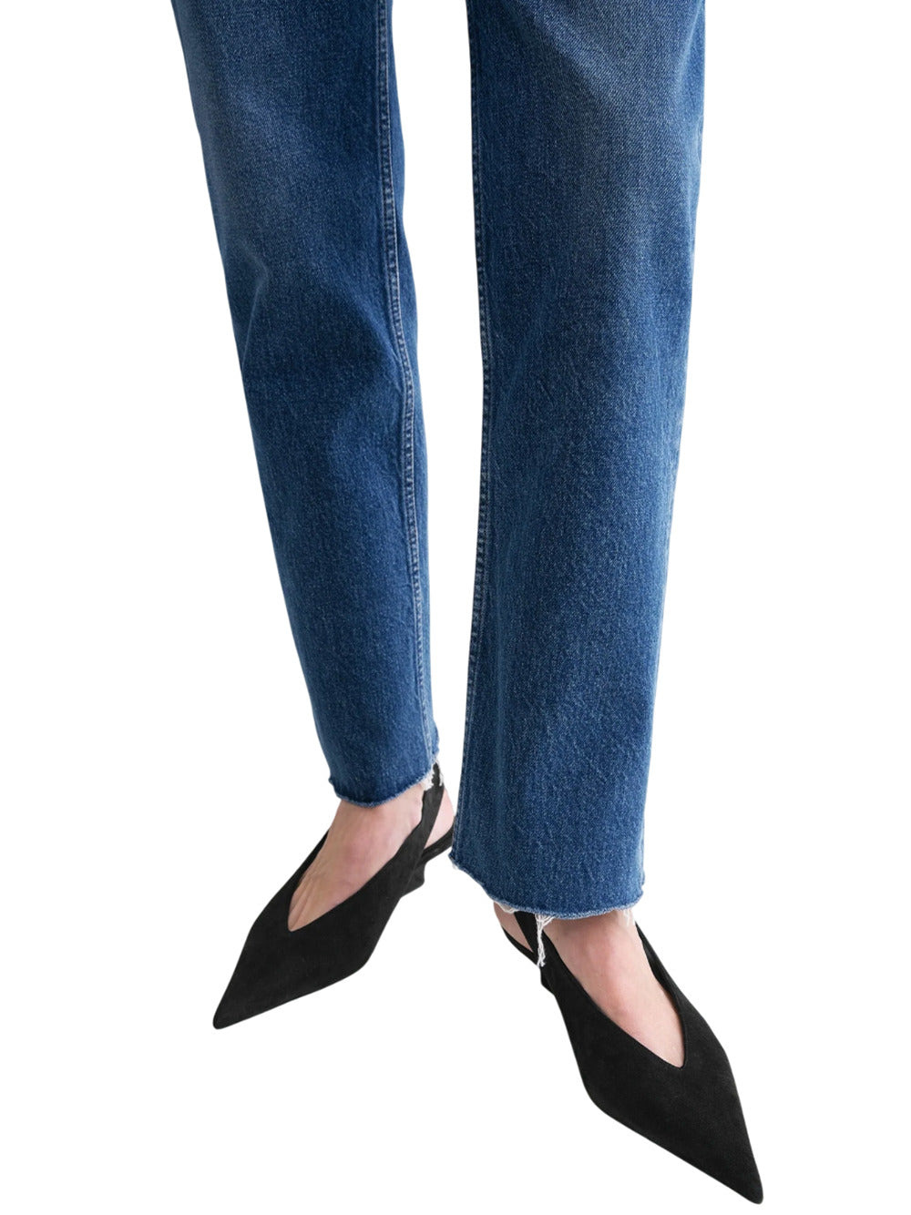 Toteme Women Medium Blue Classic Cut Denim - 5