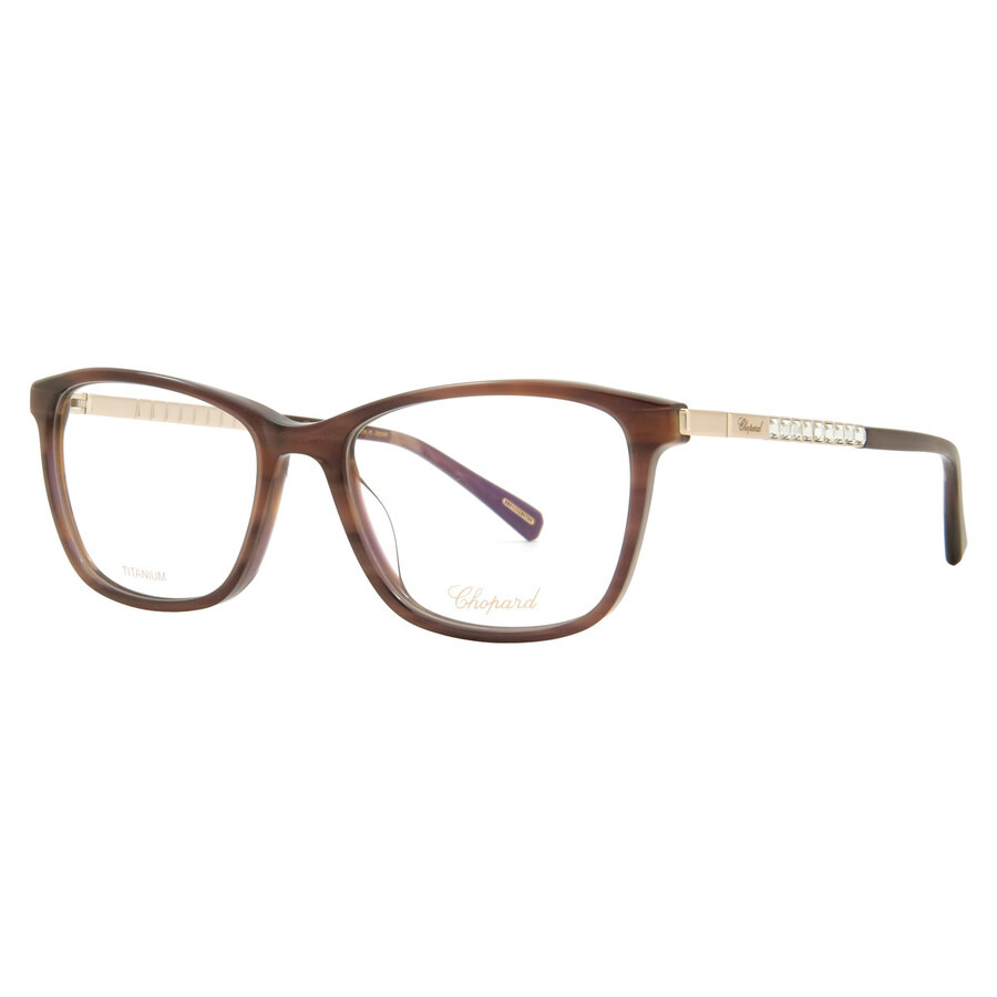 Chopard Demo Square Ladies Eyeglasses VCH275S 0ACL 54 - 2