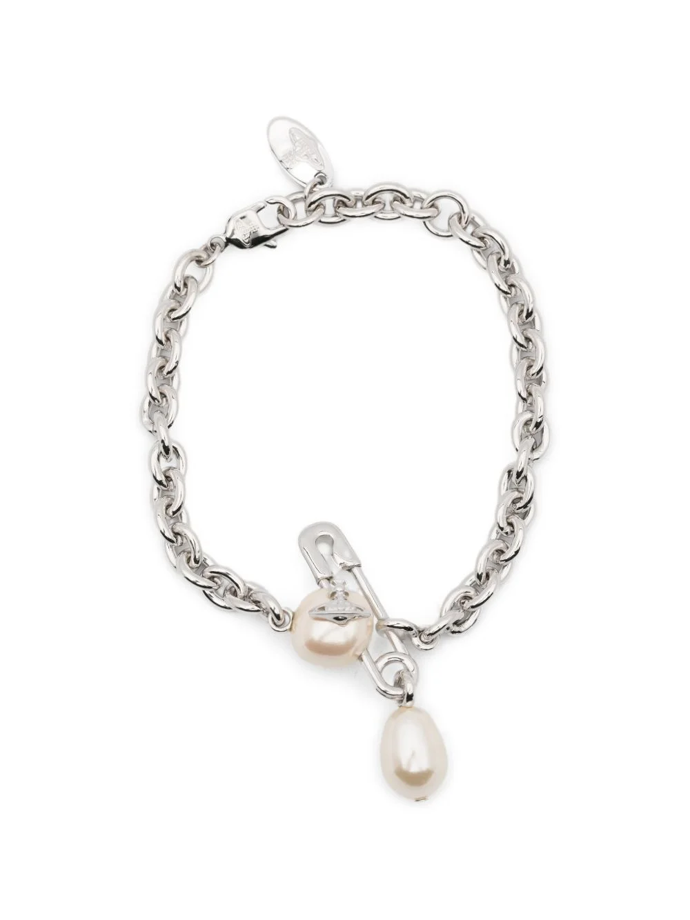 safety-pin-detail bracelet - 1