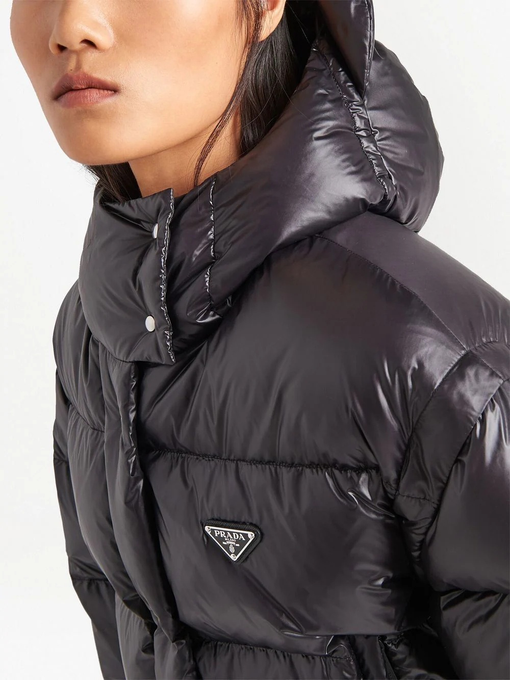 Re-Nylon detachable-sleeve padded jacket - 4