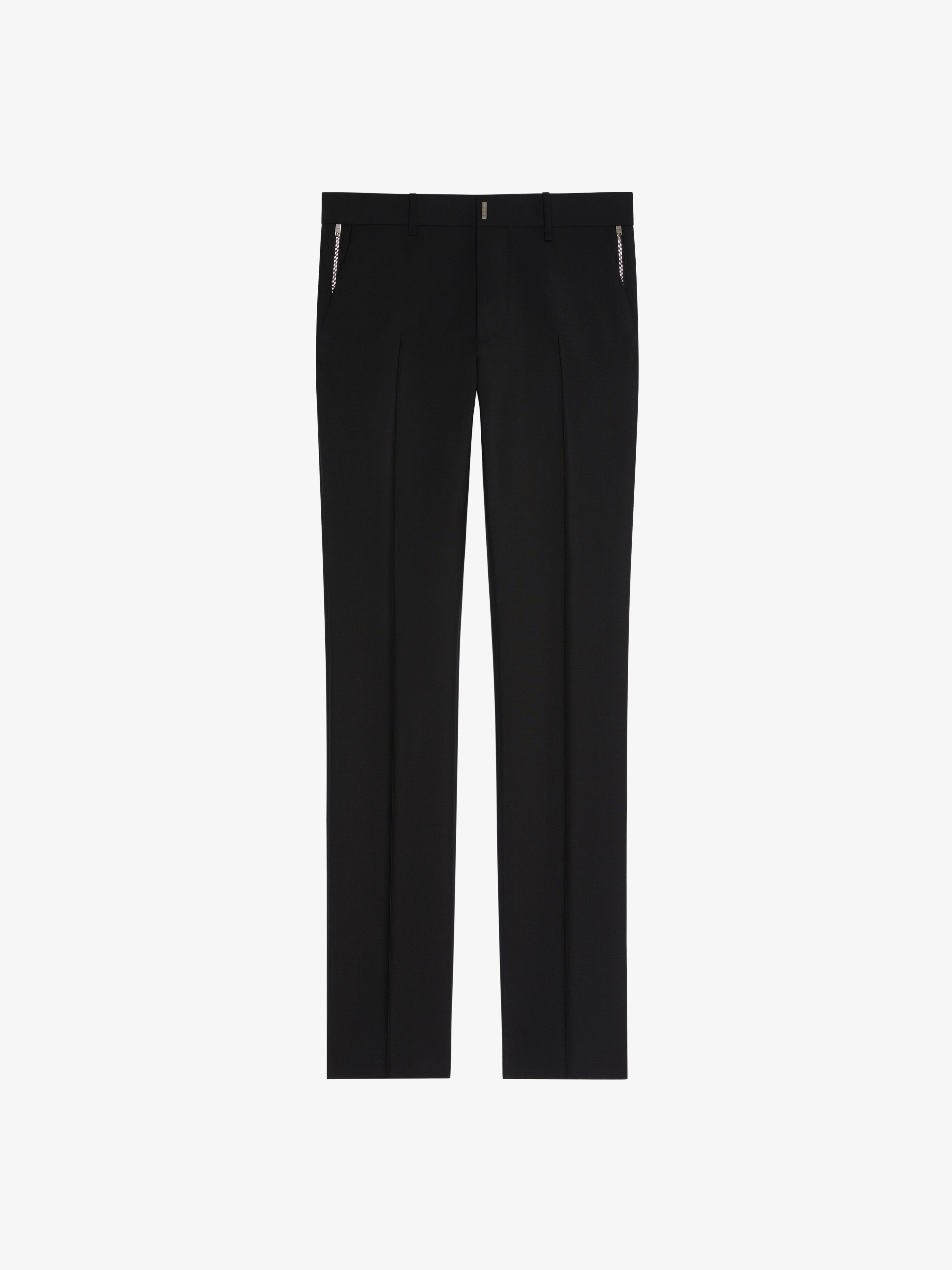 PANTS IN WOOL AND MOHAIR - 1
