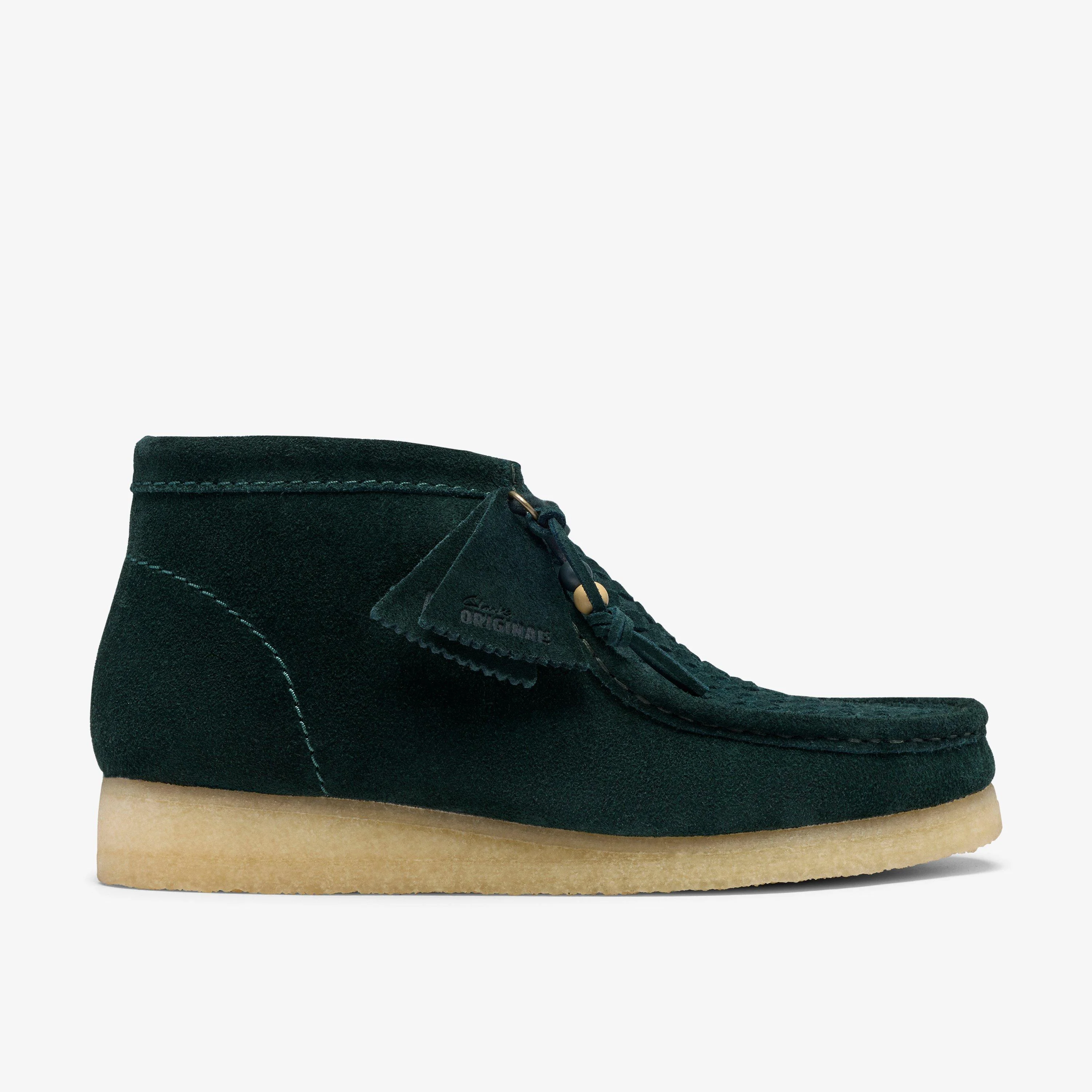 Wallabee Boot Forest Green Weave - 1