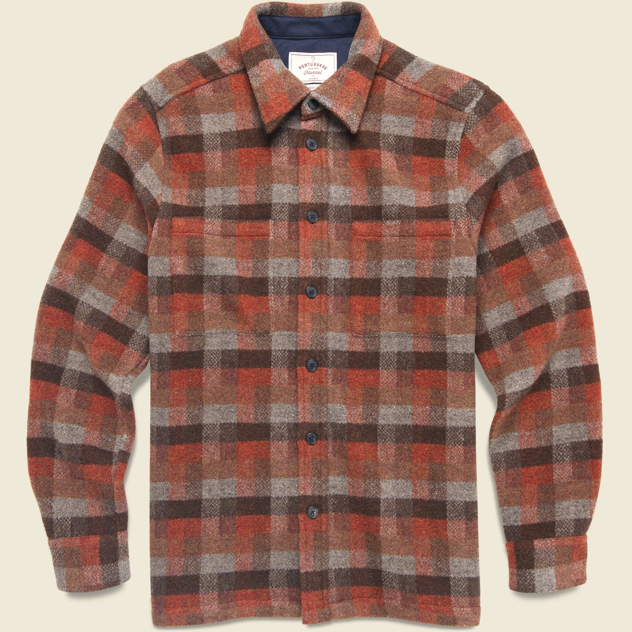 Agripa Overshirt - Brown - 1