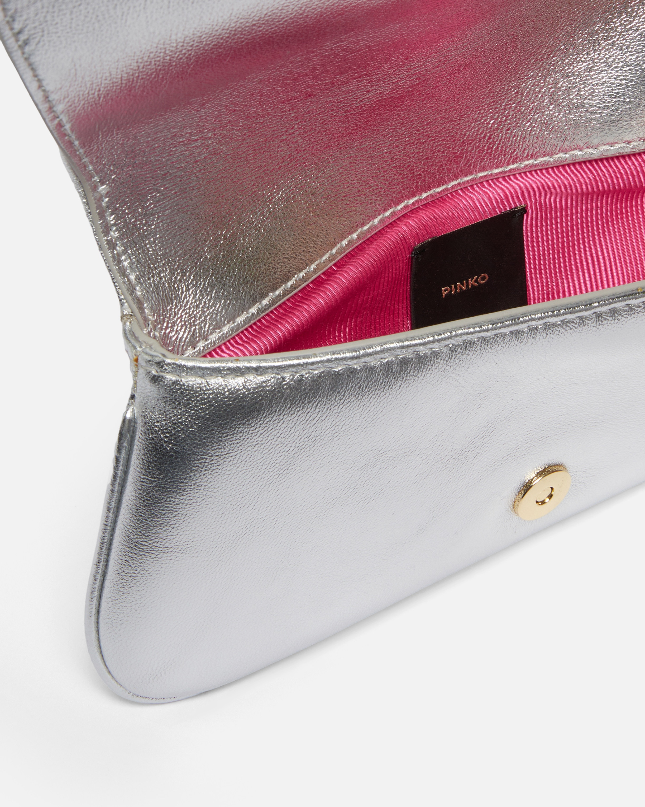 LAMINATED CLUTCH WITH GOLDEN BRACELET - 4
