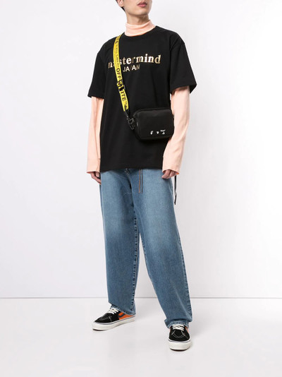 MASTERMIND WORLD rear logo jeans outlook