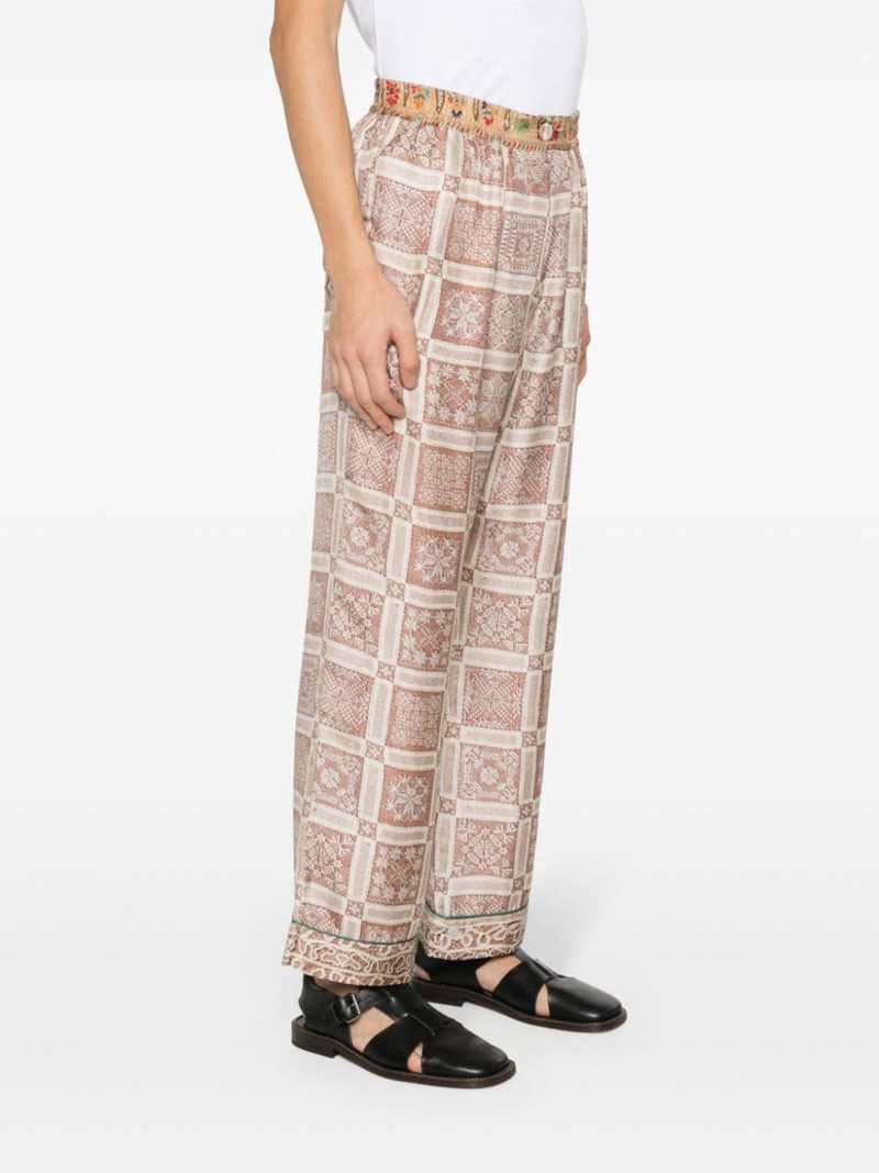 Aloe silk trousers 3