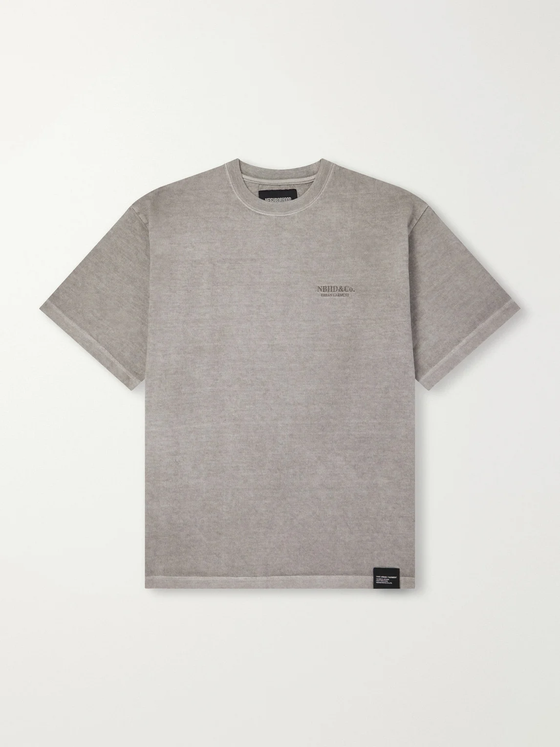 Logo-Embroidered Cotton-Jersey T-Shirt - 1