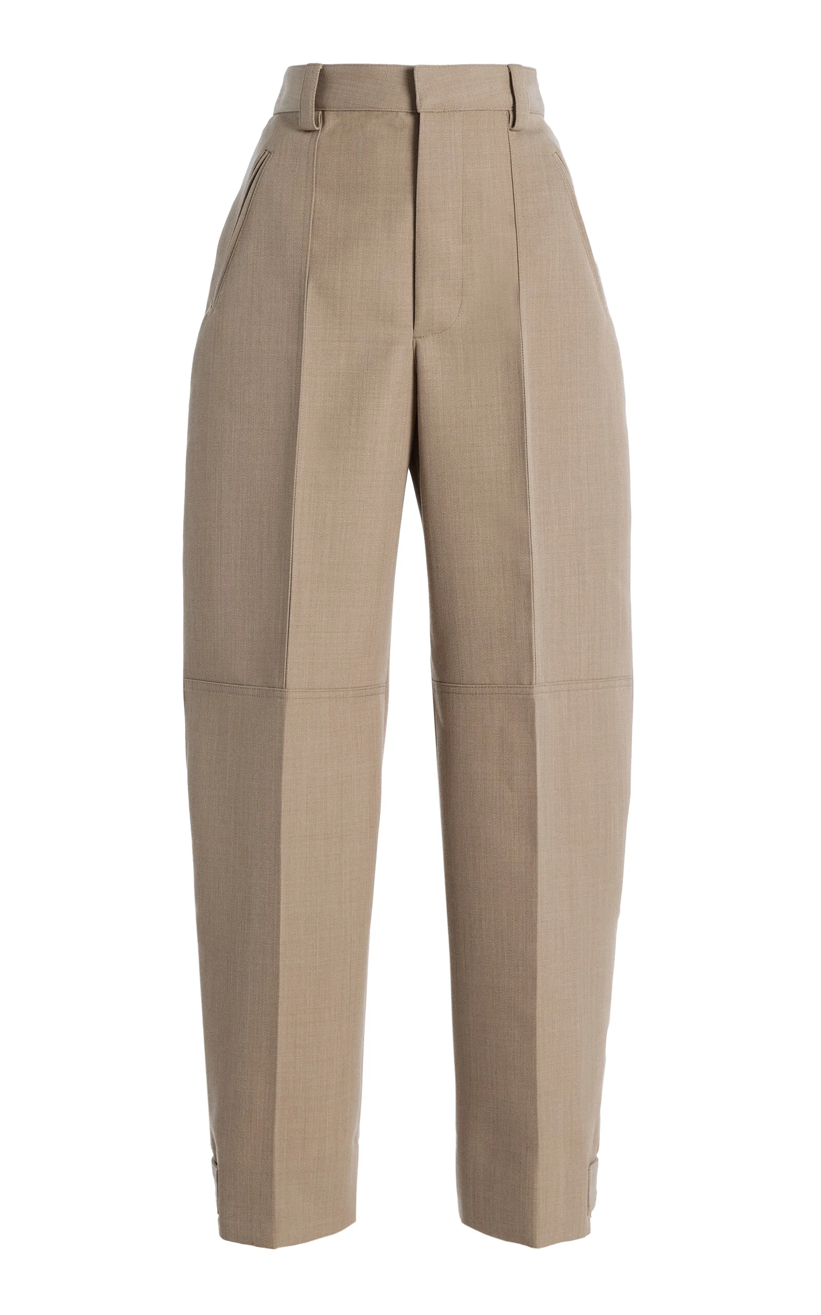 Wool-Twill Trousers neutral - 1