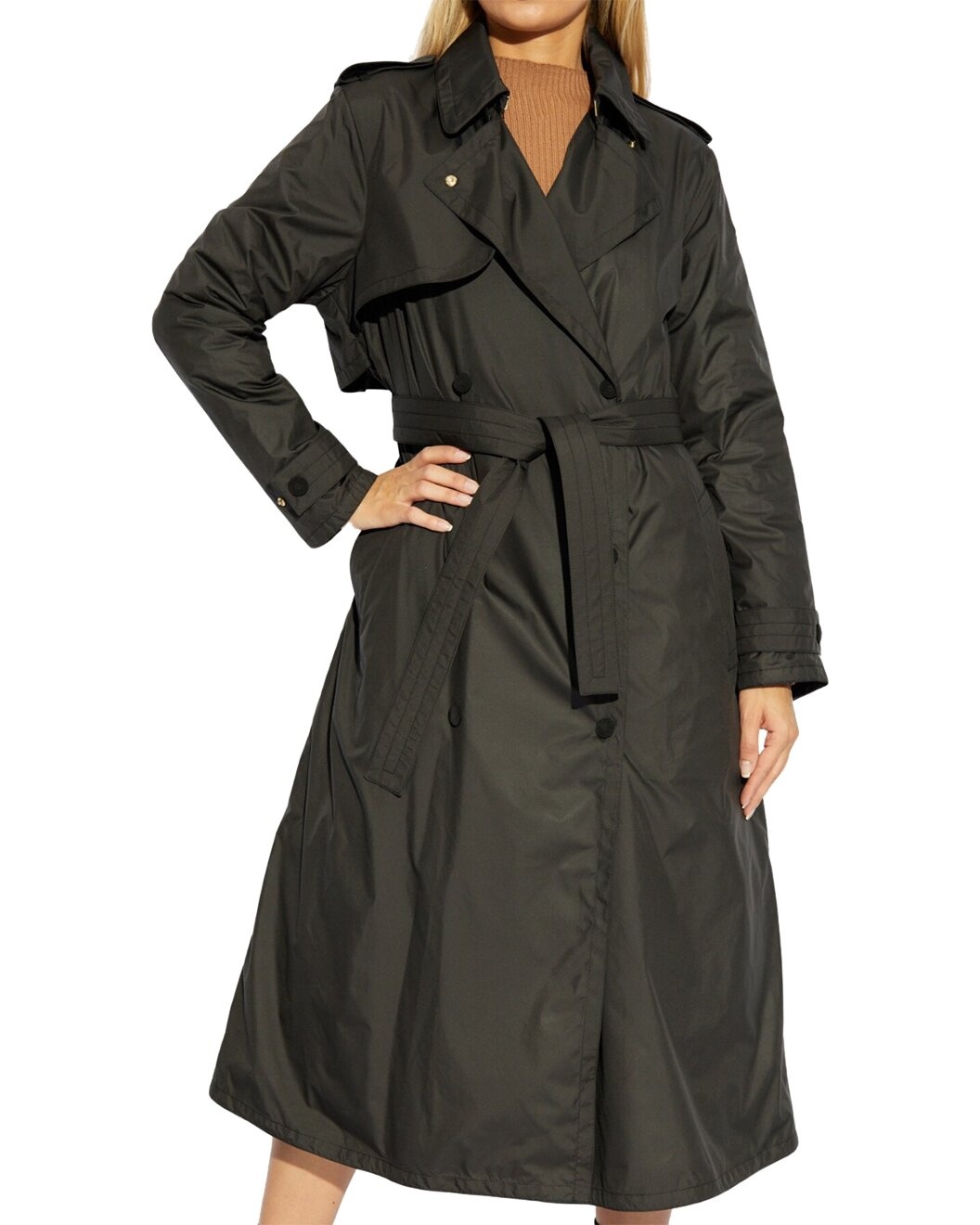 Moncler Barbentane Down Trench Coat - 1