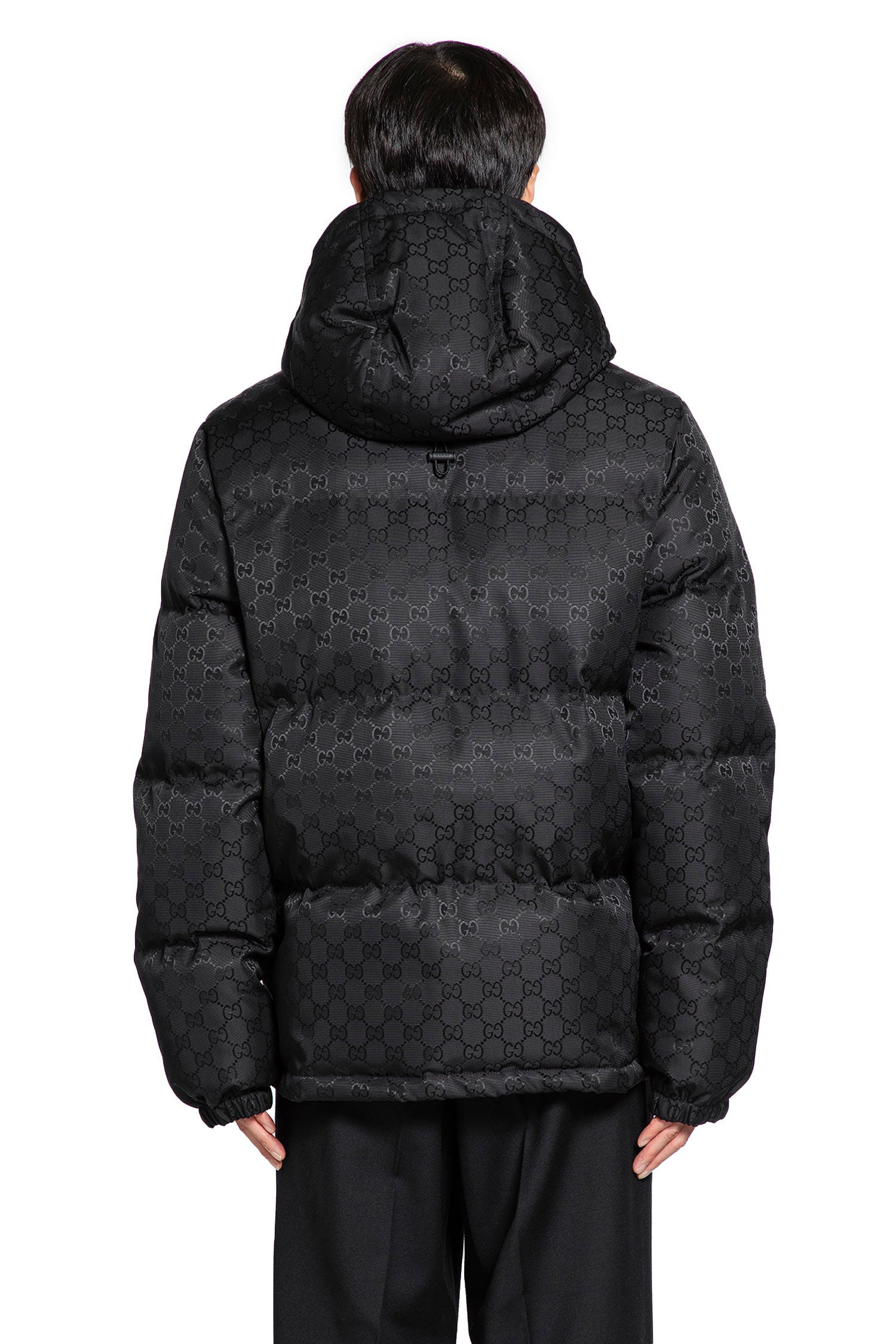 Gg Nylon Down Hooded Down Jacket - 3