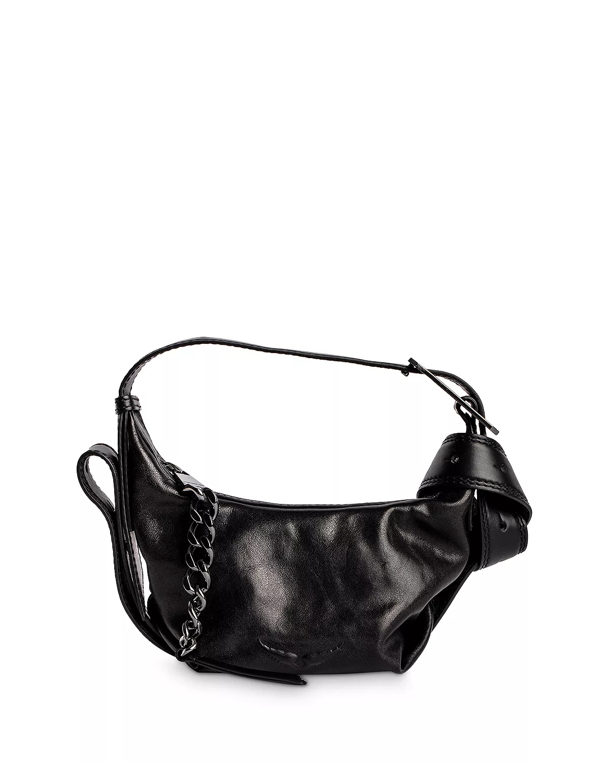 Le Cecilia Small Smooth Leather Shoulder Bag - 1