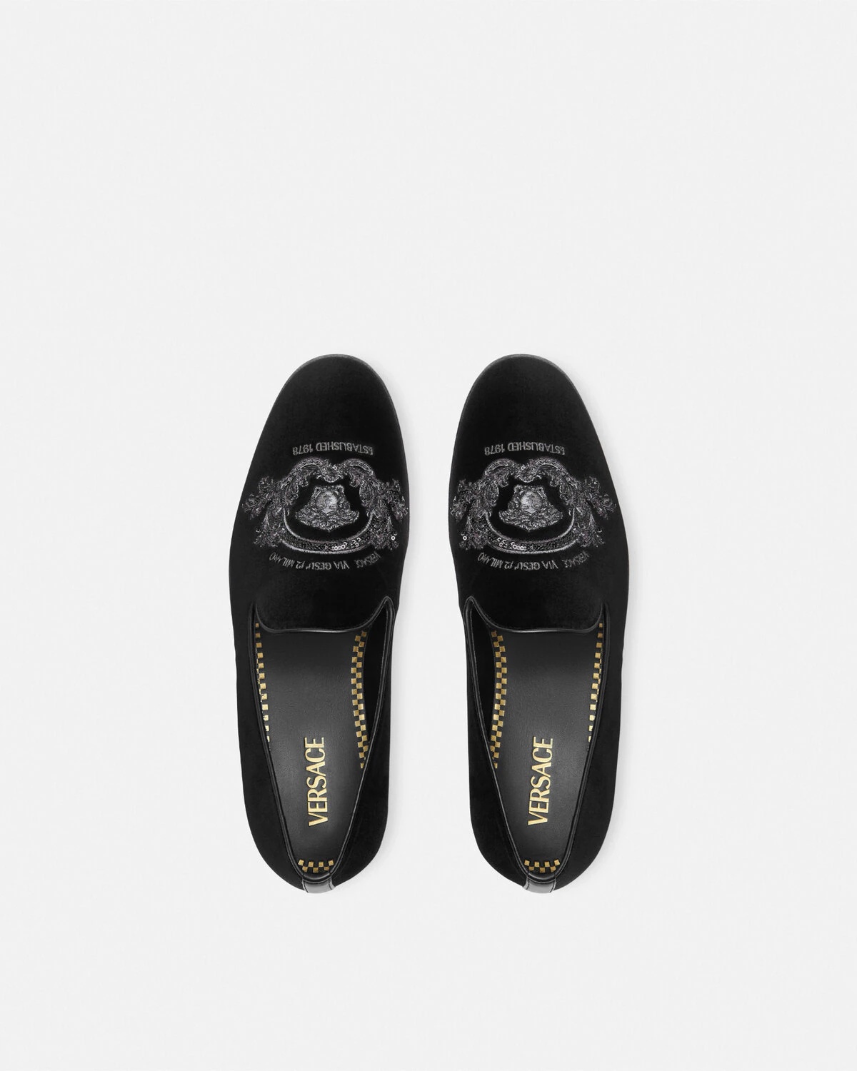 Medusa Milano Velvet Slippers - 3
