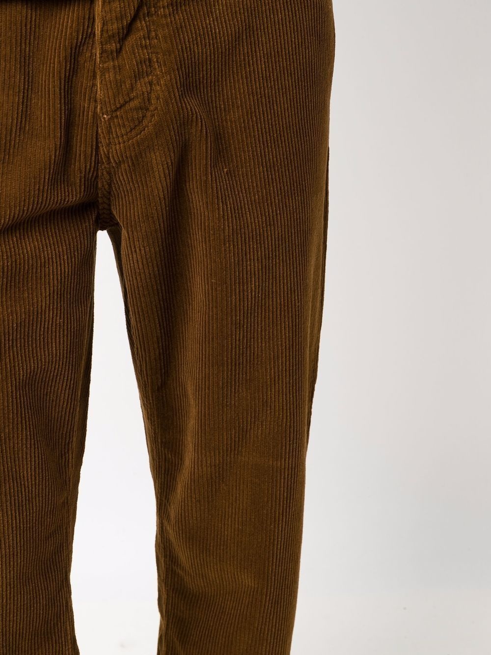 corduroy straight-leg trousers - 5