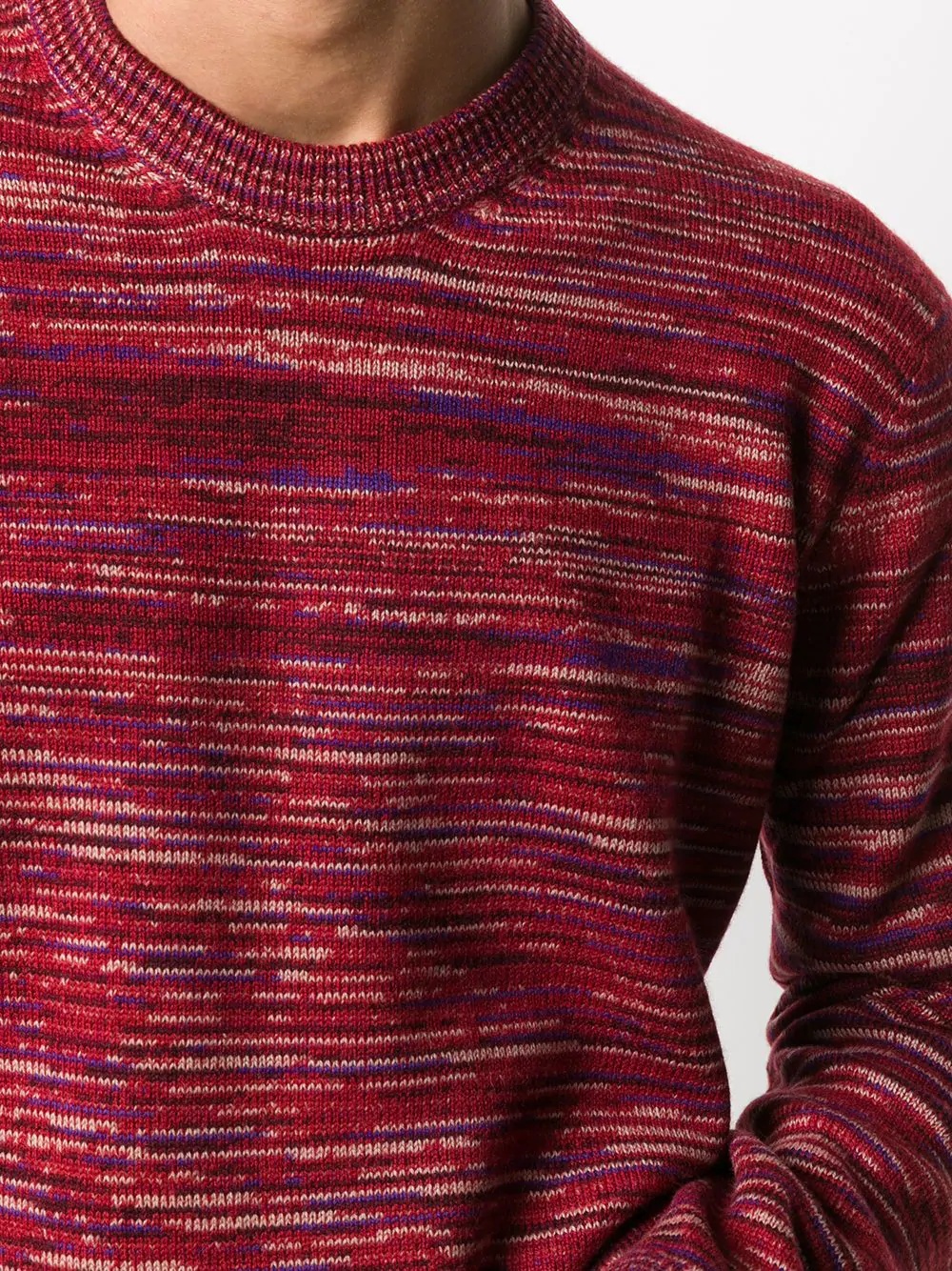 striped cashmere pullover - 5