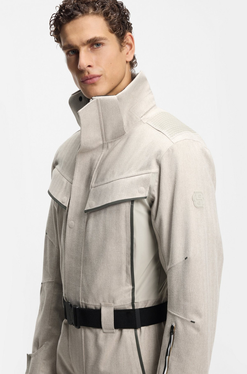 BOSS SKI SUIT WITH HERRINGBONE PATTERN 6
