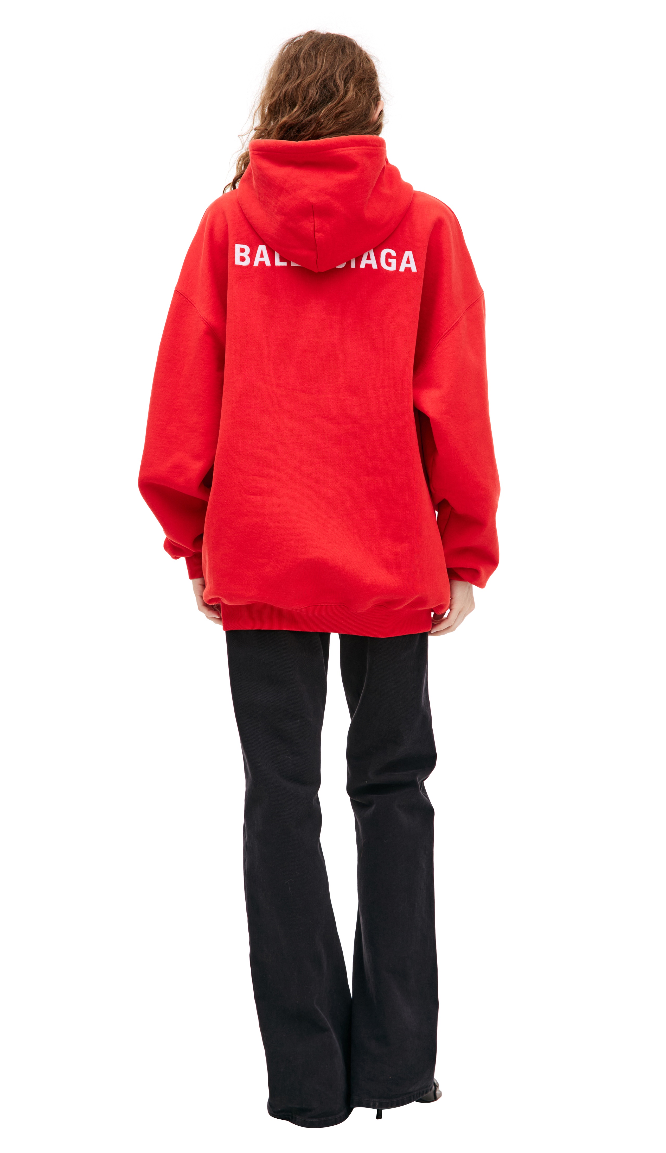 OVERSIZE LOGO HOODIE - 3