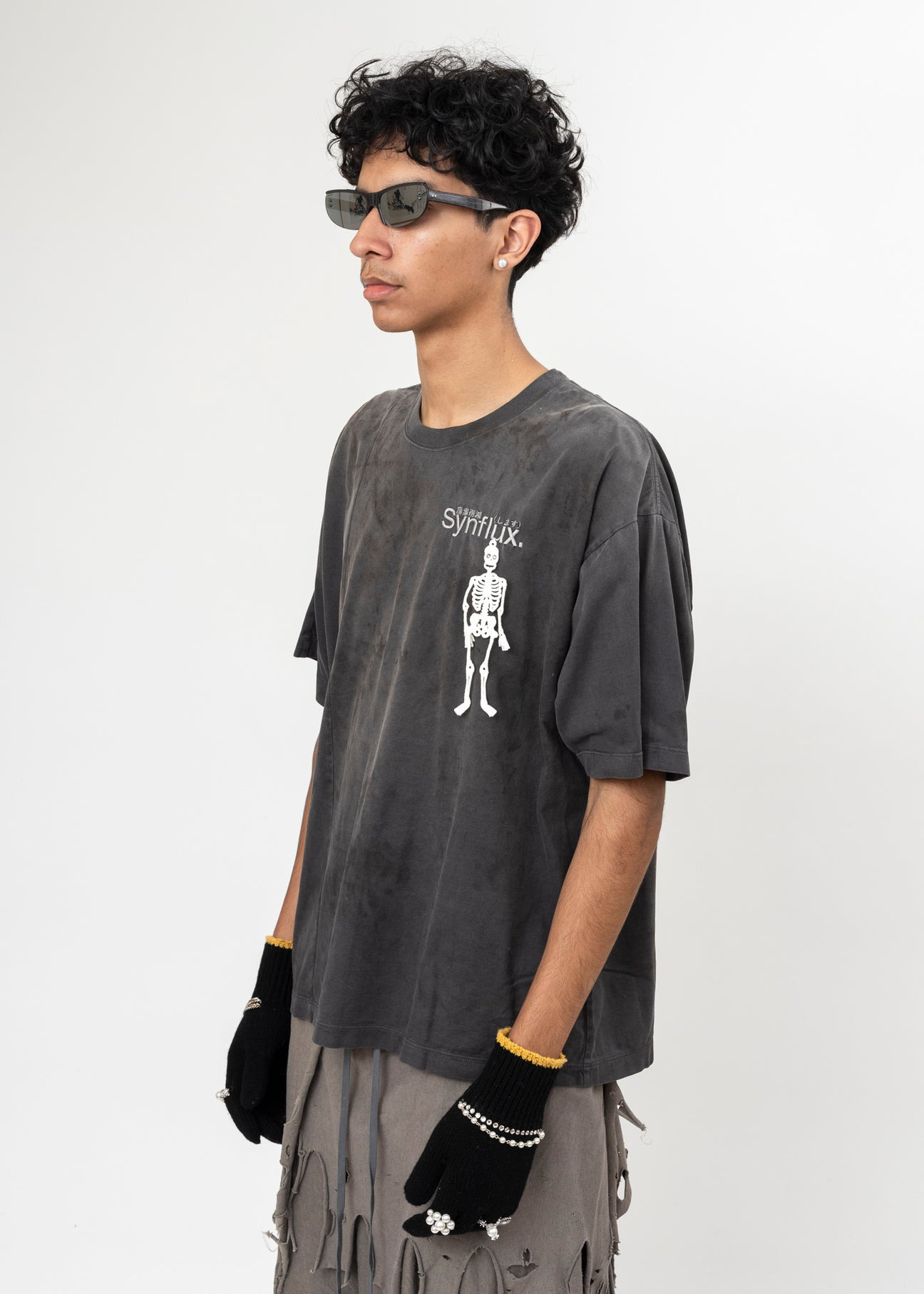 BLACK DOUBLET WASTE-REDUCING ALGORITHM T-SHIRT - 2