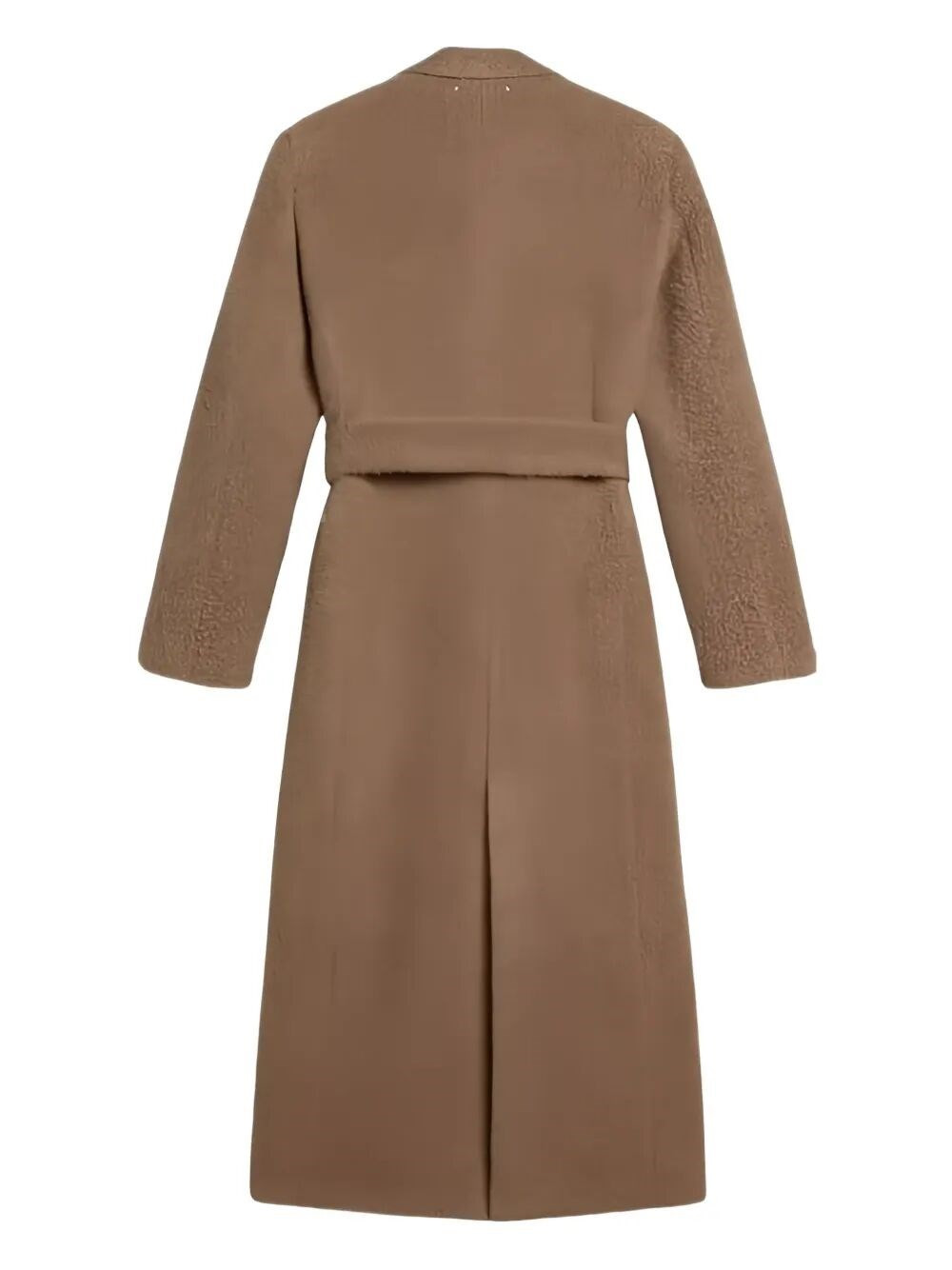 `Journey` Double-Breasted Coat With Detachable Belt - 2