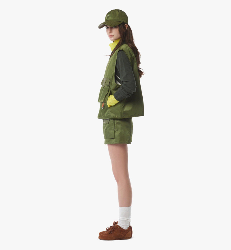 Vest in ECONYL® and Monogram Print Leather 4
