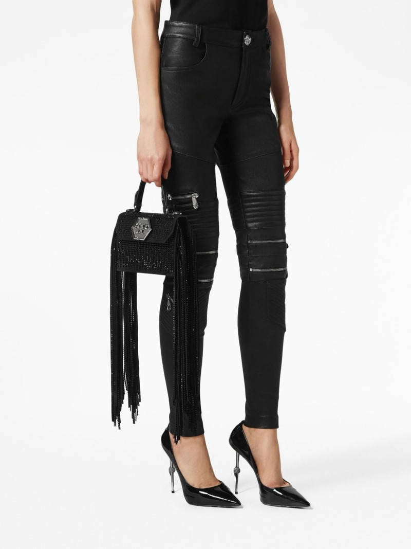 PHILIPP PLEIN Superheroin crystal-embellished tote bag outlook