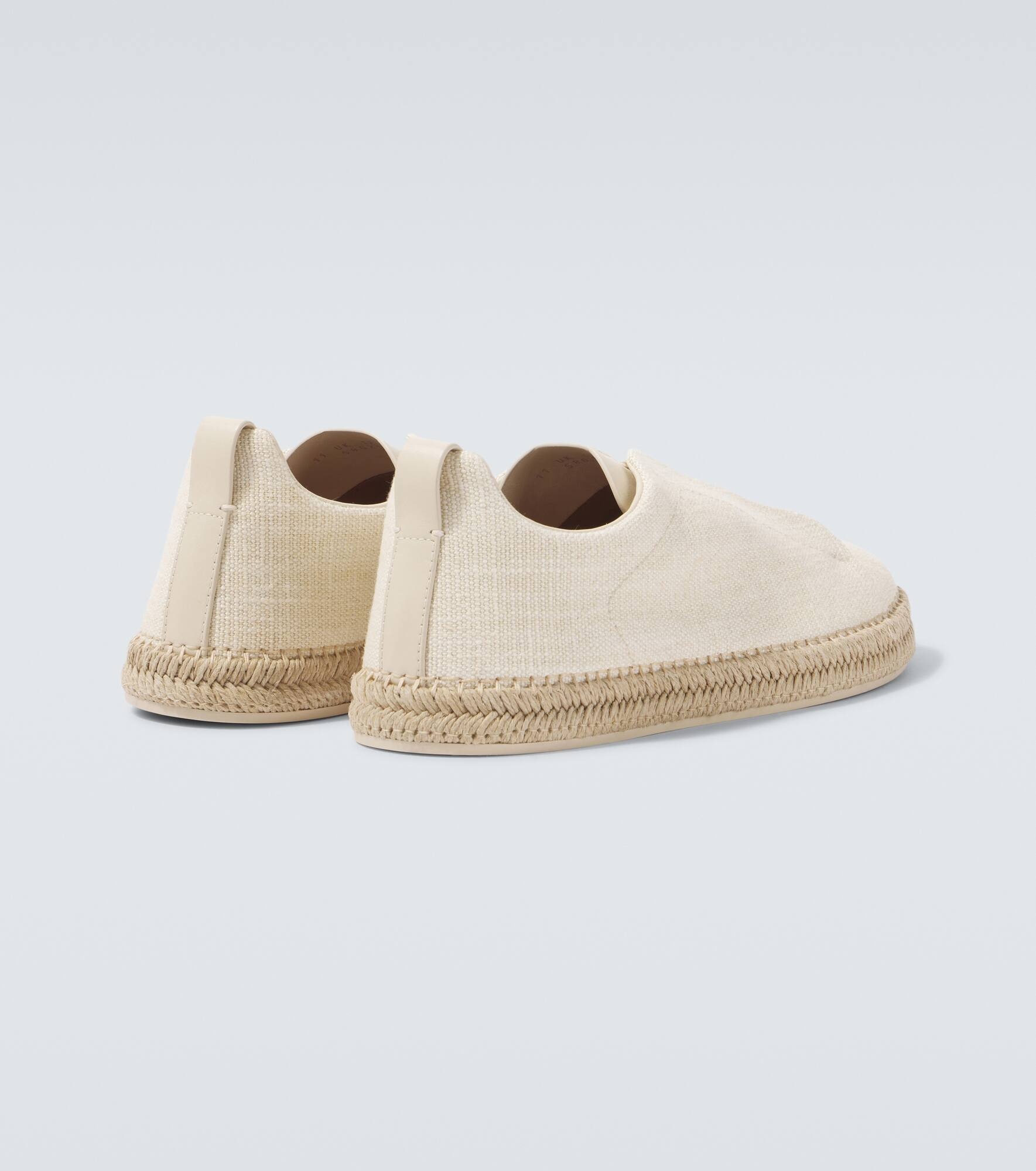 Triple Stitch slip-on shoes - 6