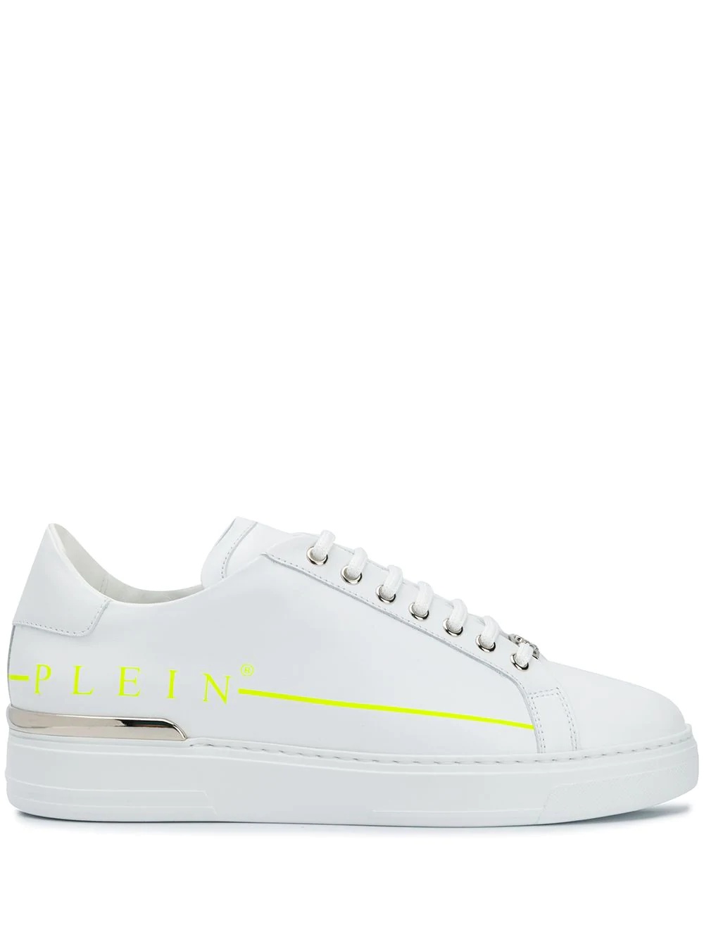 logo-print low-top sneakers - 1