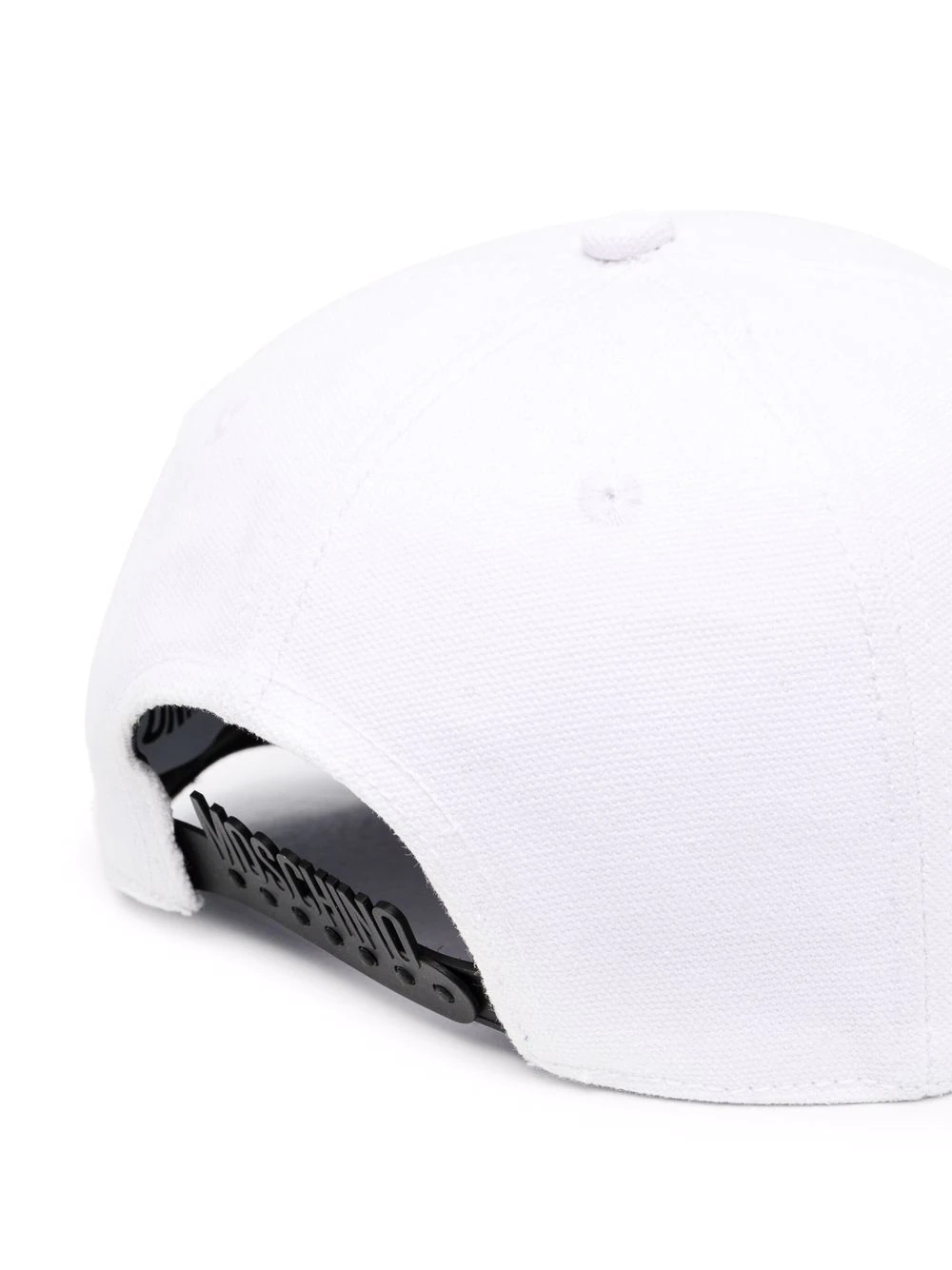 embroidered-logo six-panel cap - 2