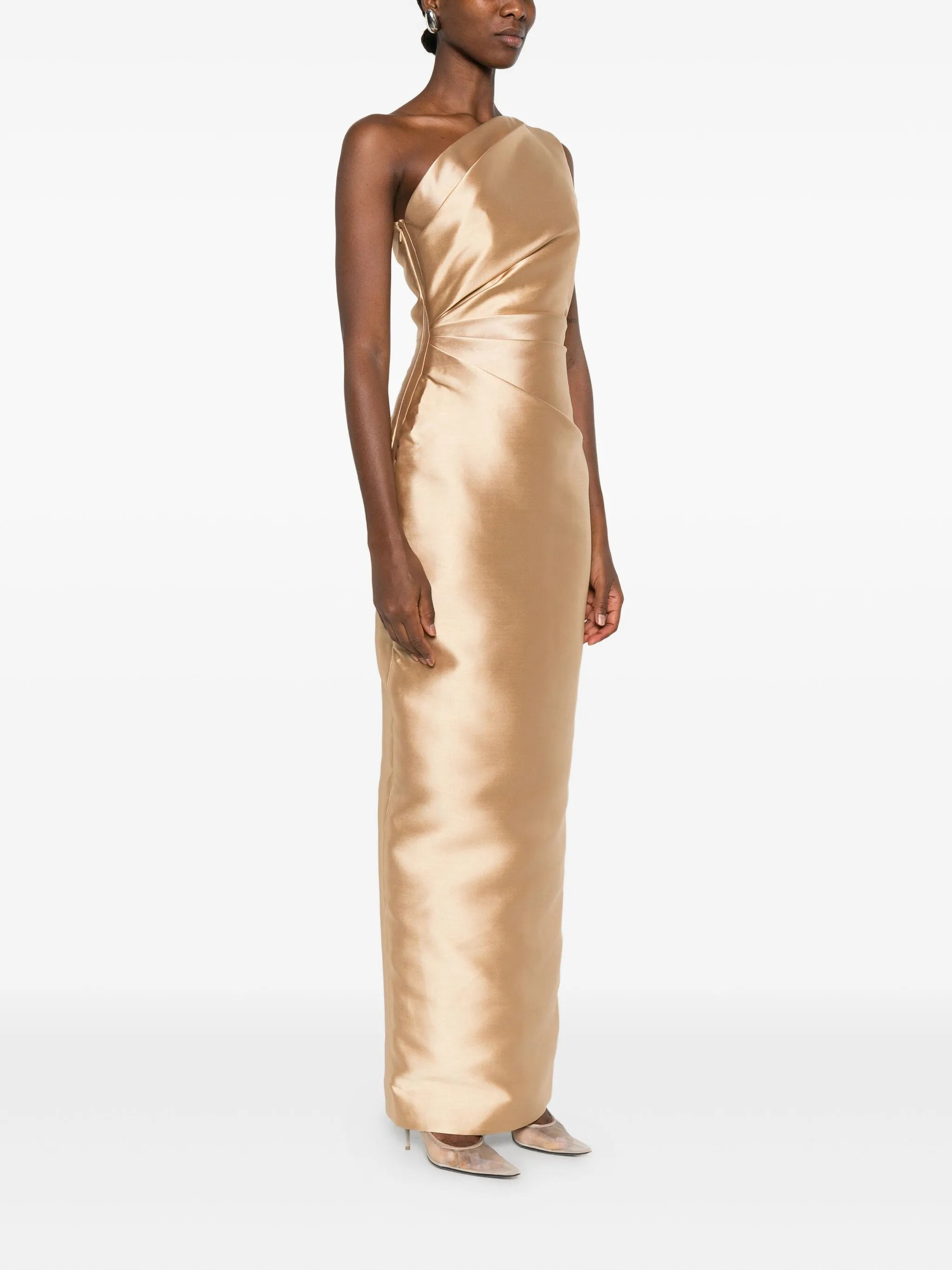 Solace London Kira One-shoulder Maxi Dress - 5