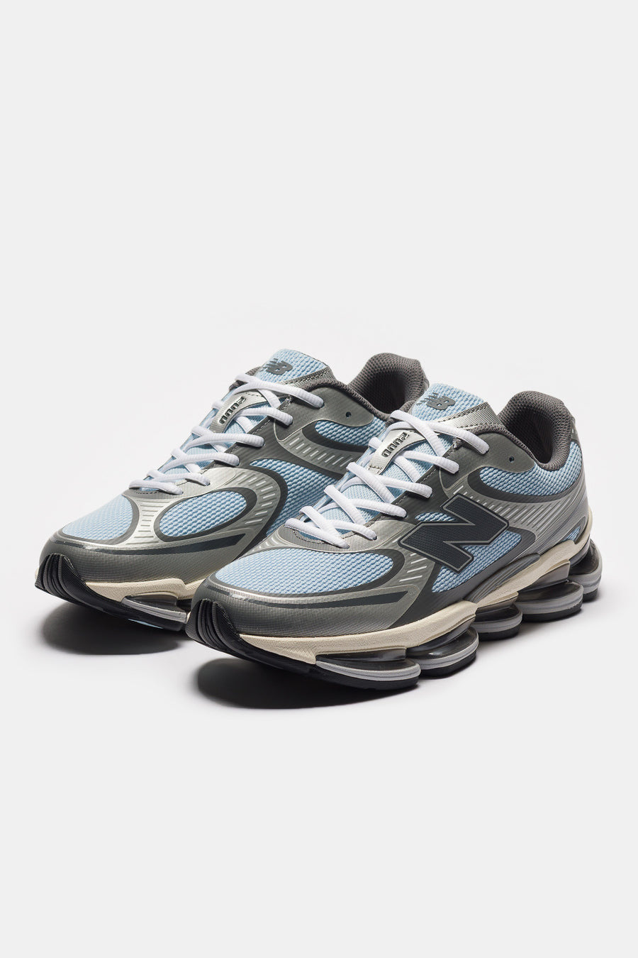 Abzorb 2000 Sneaker in Light Chrome Blue/Silver Metalic/Castlerock/Dark Silver Metallic - 3