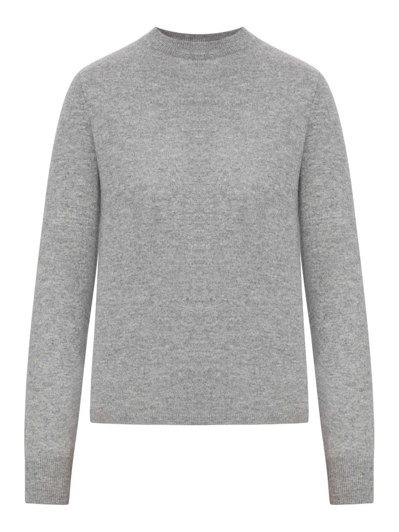 CREWNECK CASHMERE SWEATER - 1