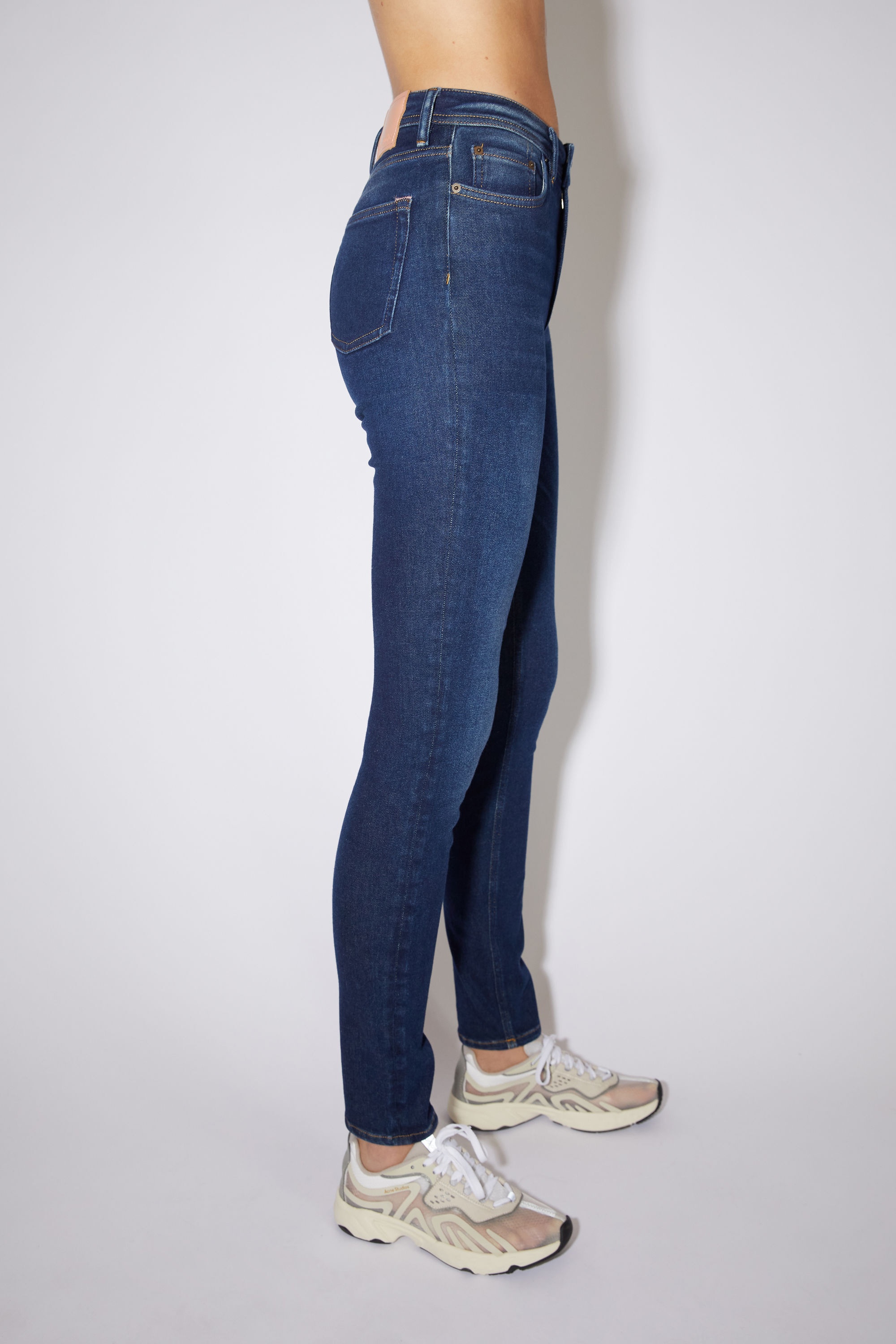 Skinny fit jeans - Peg - Dark Blue - 4