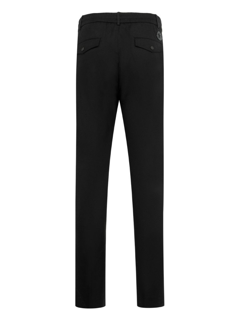 Moncler logo-patch trousers outlook