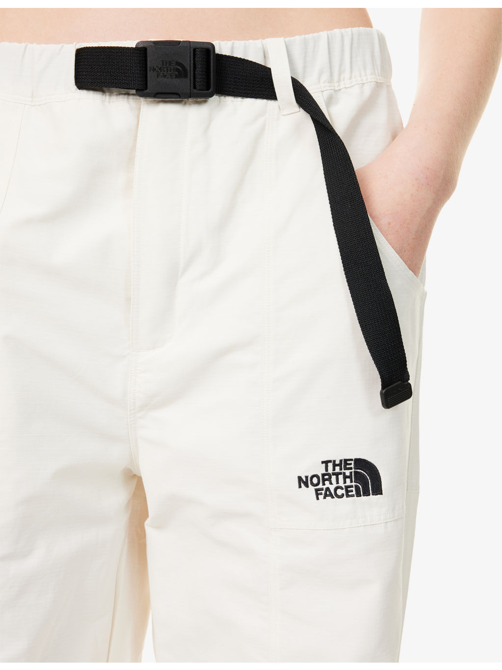 W Nse Drawstring-Cuffs Cotton-Blend Trousers - 6