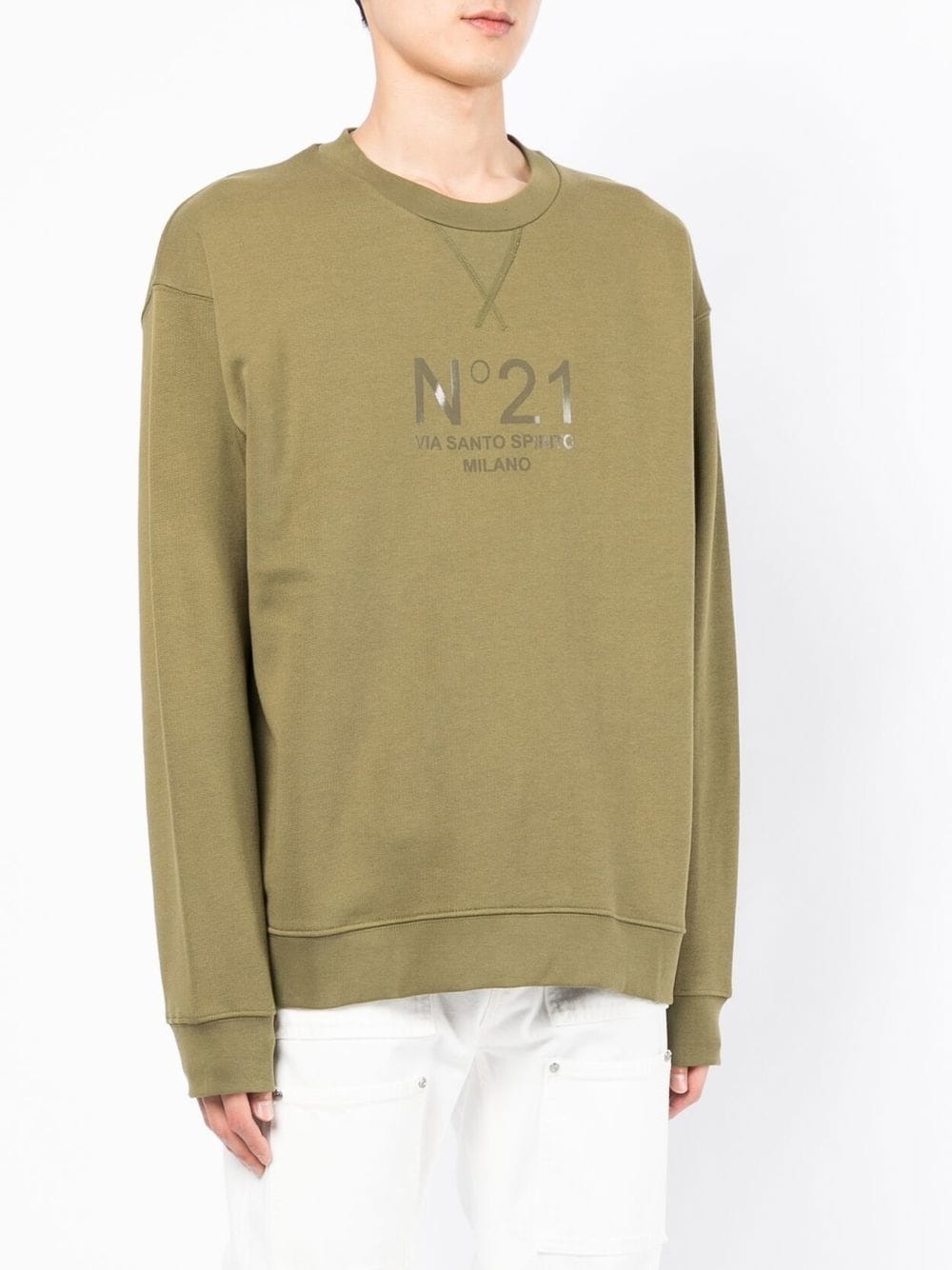 logo-print sweatshirt - 3