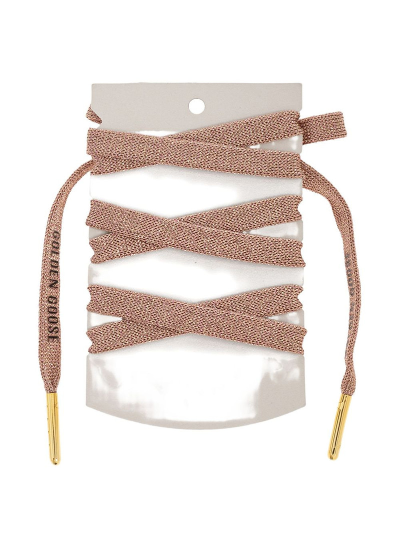 Golden Goose crystal-embellished shoelaces outlook