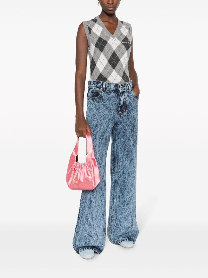 PATOU Le Biscuit satin bag outlook