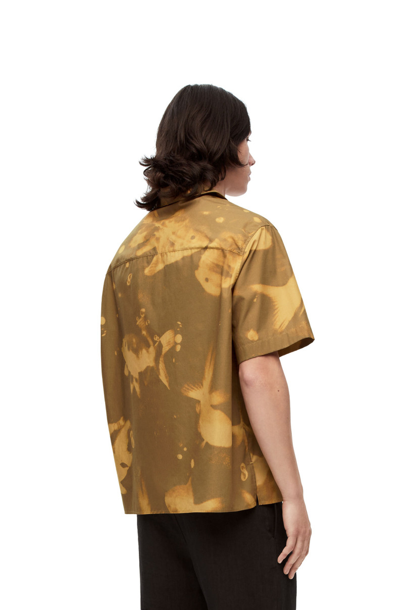 Fish bowling shirt in cotton 4