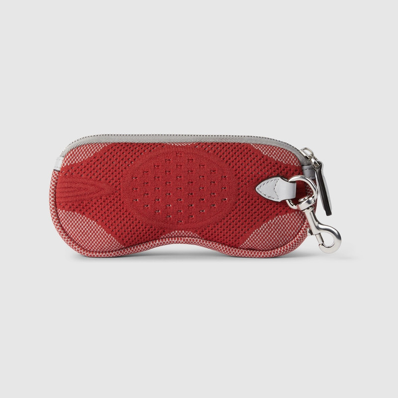 GUCCI Technical knit glasses case outlook