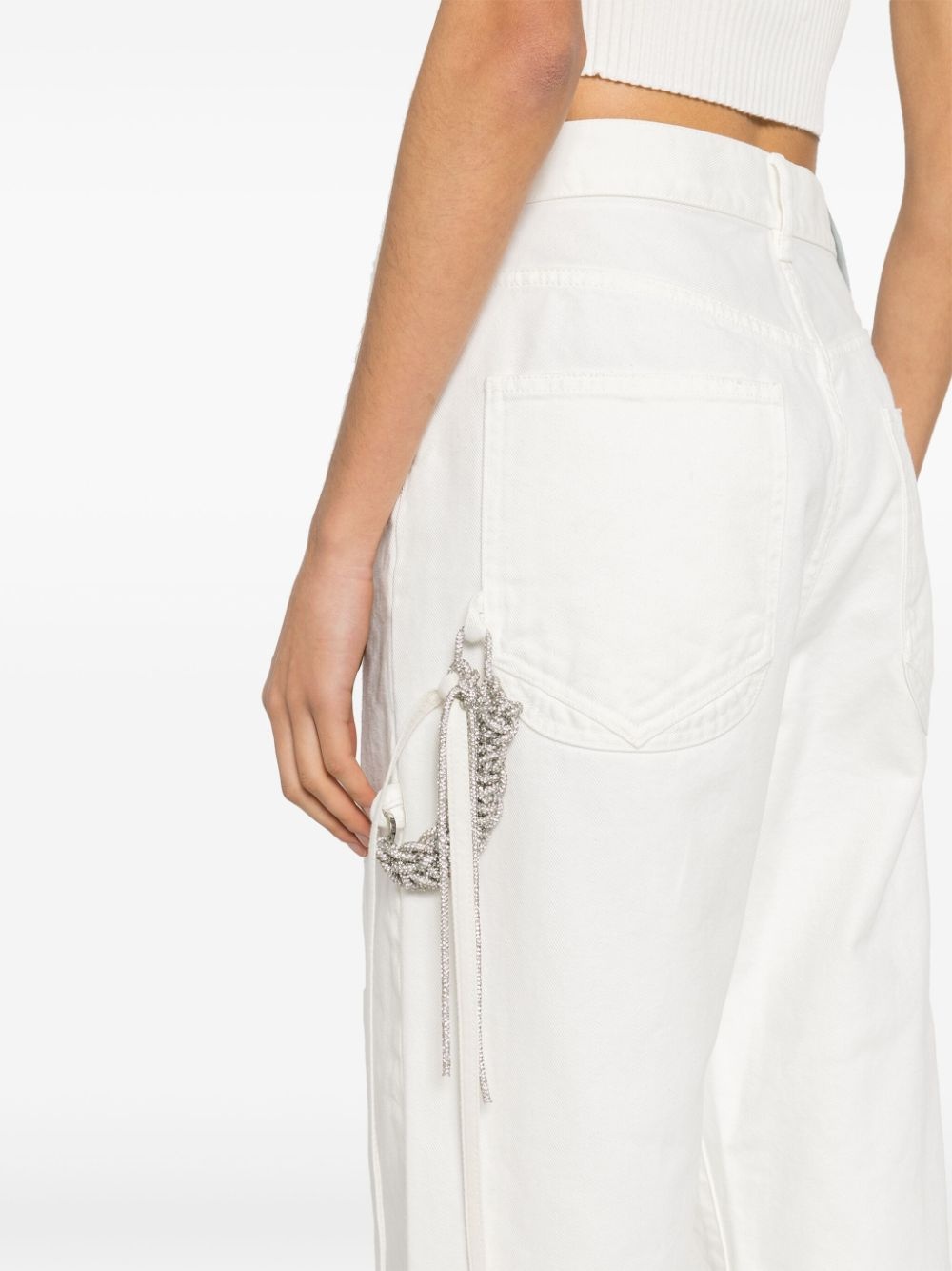 LIsa mid-rise wide-leg jeans - 5