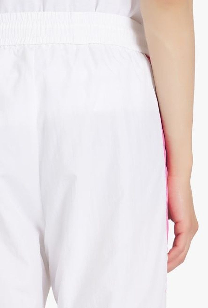 Balmain x Barbie - White and pink nylon sweatpants 8