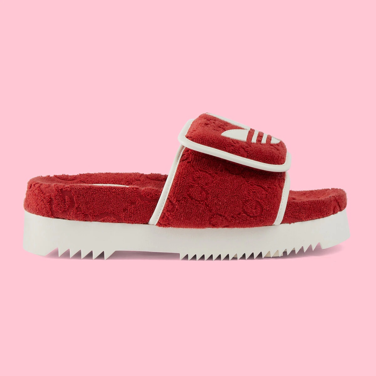 adidas x Gucci women's GG platform sandal - 1